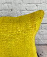 20 x 20 Hemp Pillow Turkish Cushion Natural Green Pillow Cushion Cover #6310