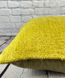 20 x 20 Hemp Pillow Turkish Cushion Natural Green Pillow Cushion Cover #6310