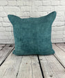 20 x 20 Hemp Pillow Turkish Cushion Natural Blue Pillow Cushion Cover #6413