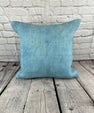 20 x 20 Hemp Pillow Turkish Cushion Natural Sky Blue Pillow Cushion Cover #6435