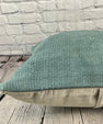 20 x 20 Hemp Pillow Turkish Cushion Natural Blue Pillow Cushion Cover #6363