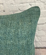 20 x 20 Hemp Pillow Turkish Cushion Natural Green Pillow Cushion Cover #6365