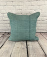 20 x 20 Hemp Pillow Turkish Cushion Natural Blue Pillow Cushion Cover #6366