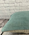 20 x 20 Hemp Pillow Turkish Cushion Natural Blue Pillow Cushion Cover #6366