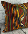 20 x 20 Kilim Pillow Turkish Cushion Natural Green Brown Pillow Cushion Cover #6797