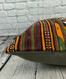 20 x 20 Kilim Pillow Turkish Cushion Natural Green Brown Pillow Cushion Cover #6797