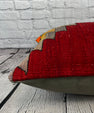 20 x 20 Kilim Pillow Turkish Cushion Natural Red Green Pillow Cushion Cover #6728