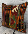 20 x 20 Kilim Pillow Turkish Cushion Natural Anatolian Night Pillow Cushion Cover #6755