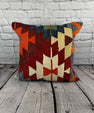 20 x 20 Kilim Pillow Turkish Cushion Natural Anatolian Brown Pillow Cushion Cover #6749