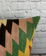 20 x 20 Kilim Pillow Turkish Cushion Natural Modern Pillow Cushion Cover #6745