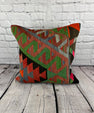 20 x 20 Kilim Pillow Turkish Cushion Natural Culture Pillow Cushion Cover #6758