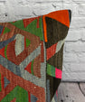 20 x 20 Kilim Pillow Turkish Cushion Natural Culture Pillow Cushion Cover #6758