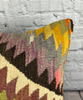 20 x 20 Kilim Pillow Turkish Cushion Natural Aegean Serenity Pillow Cushion Cover #6743