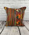 20 x 20 Kilim Pillow Turkish Cushion Natural Istanbul Dreams Pillow Cushion Cover #6741