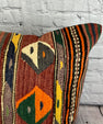 20 x 20 Kilim Pillow Turkish Cushion Natural Istanbul Dreams Pillow Cushion Cover #6741