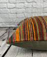 20 x 20 Kilim Pillow Turkish Cushion Natural Istanbul Dreams Pillow Cushion Cover #6741