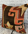20 x 20 Kilim Pillow Turkish Cushion Natural Grand Bazaar Pillow Cushion Cover #6804