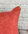 20 x 20 Hemp Pillow Turkish Cushion Natural Pinkish Red Pillow Cushion Cover #6476