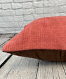 20 x 20 Hemp Pillow Turkish Cushion Natural Pinkish Red Pillow Cushion Cover #6476