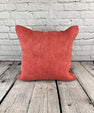 20 x 20 Hemp Pillow Turkish Cushion Natural Pinkish Red Pillow Cushion Cover #6473