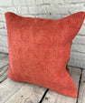 20 x 20 Hemp Pillow Turkish Cushion Natural Pinkish Red Pillow Cushion Cover #6468
