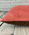 20 x 20 Hemp Pillow Turkish Cushion Natural Pinkish Red Pillow Cushion Cover #6467