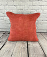 20 x 20 Hemp Pillow Turkish Cushion Natural Pinkish Red Pillow Cushion Cover #6456
