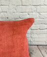 20 x 20 Hemp Pillow Turkish Cushion Natural Pinkish Red Pillow Cushion Cover #6456