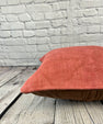 20 x 20 Hemp Pillow Turkish Cushion Natural Pinkish Red Pillow Cushion Cover #6456
