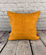 20 x 20 Hemp Pillow Turkish Cushion Natural Orange Pillow Cushion Cover #6281