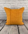 20 x 20 Hemp Pillow Turkish Cushion Natural Orange Pillow Cushion Cover #6283