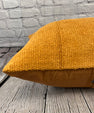 20 x 20 Hemp Pillow Turkish Cushion Natural Orange Pillow Cushion Cover #6283