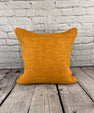 20 x 20 Hemp Pillow Turkish Cushion Natural Orange Pillow Cushion Cover #6285