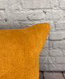 20 x 20 Hemp Pillow Turkish Cushion Natural Orange Pillow Cushion Cover #6284
