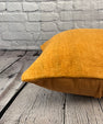20 x 20 Hemp Pillow Turkish Cushion Natural Orange Pillow Cushion Cover #6284