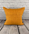20 x 20 Hemp Pillow Turkish Cushion Natural Orange Pillow Cushion Cover #6286