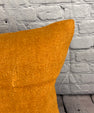 20 x 20 Hemp Pillow Turkish Cushion Natural Orange Pillow Cushion Cover #6286