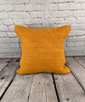 20 x 20 Hemp Pillow Turkish Cushion Natural Orange Pillow Cushion Cover #6288