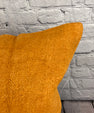 20 x 20 Hemp Pillow Turkish Cushion Natural Orange Pillow Cushion Cover #6290