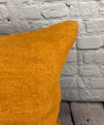 20 x 20 Hemp Pillow Turkish Cushion Natural Orange Pillow Cushion Cover #6291