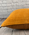 20 x 20 Hemp Pillow Turkish Cushion Natural Orange Pillow Cushion Cover #6291
