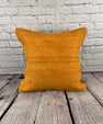20 x 20 Hemp Pillow Turkish Cushion Natural Orange Pillow Cushion Cover #6292