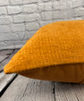 20 x 20 Hemp Pillow Turkish Cushion Natural Orange Pillow Cushion Cover #6293