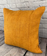 20 x 20 Hemp Pillow Turkish Cushion Natural Orange Pillow Cushion Cover #6294