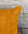 20 x 20 Hemp Pillow Turkish Cushion Natural Orange Pillow Cushion Cover #6294