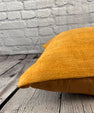20 x 20 Hemp Pillow Turkish Cushion Natural Orange Pillow Cushion Cover #6295