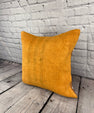 20 x 20 Hemp Pillow Turkish Cushion Natural Orange Pillow Cushion Cover #6297