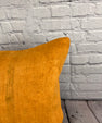 20 x 20 Hemp Pillow Turkish Cushion Natural Orange Pillow Cushion Cover #6297