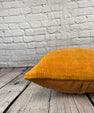 20 x 20 Hemp Pillow Turkish Cushion Natural Orange Pillow Cushion Cover #6296