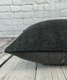 20 x 20 Hemp Pillow Turkish Cushion Natural Grayish Black Pillow Cushion Cover #6337